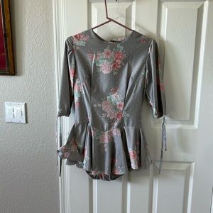 Custom-made women’s competition skating dress